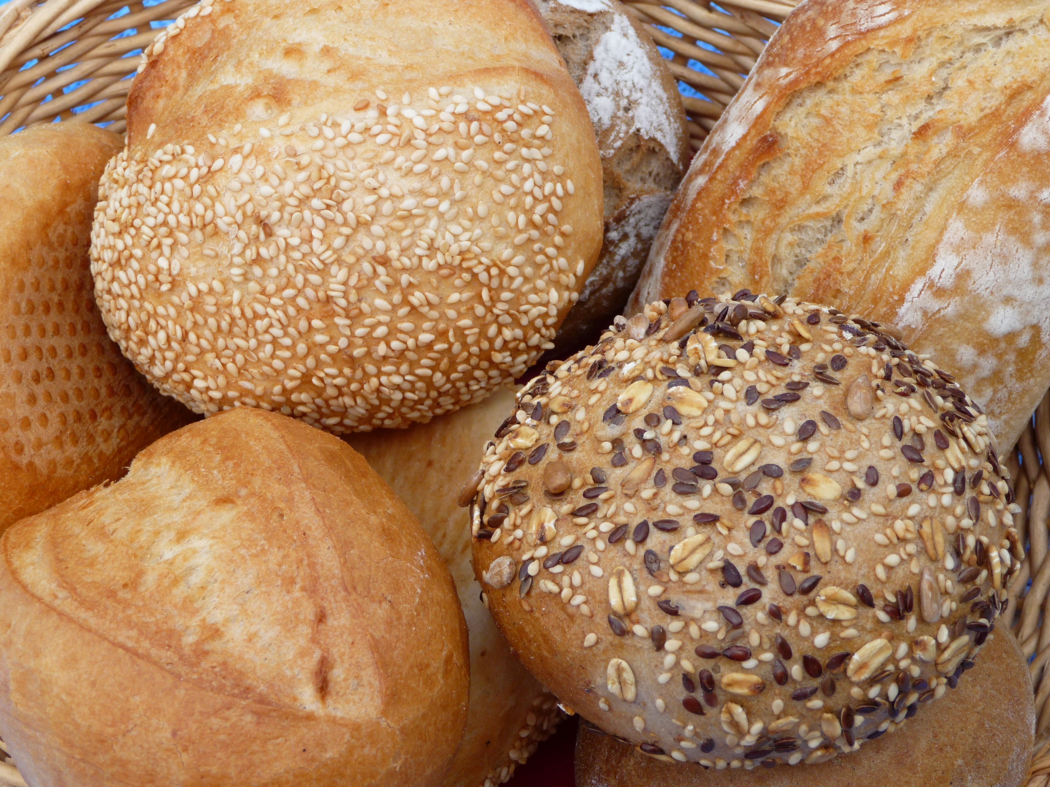 Bread, protein, (includes gluten), toasted