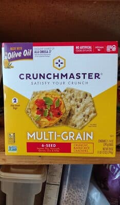 Crunchmaster, Multi-Grain Crisps, Snack Crackers, Gluten-Free