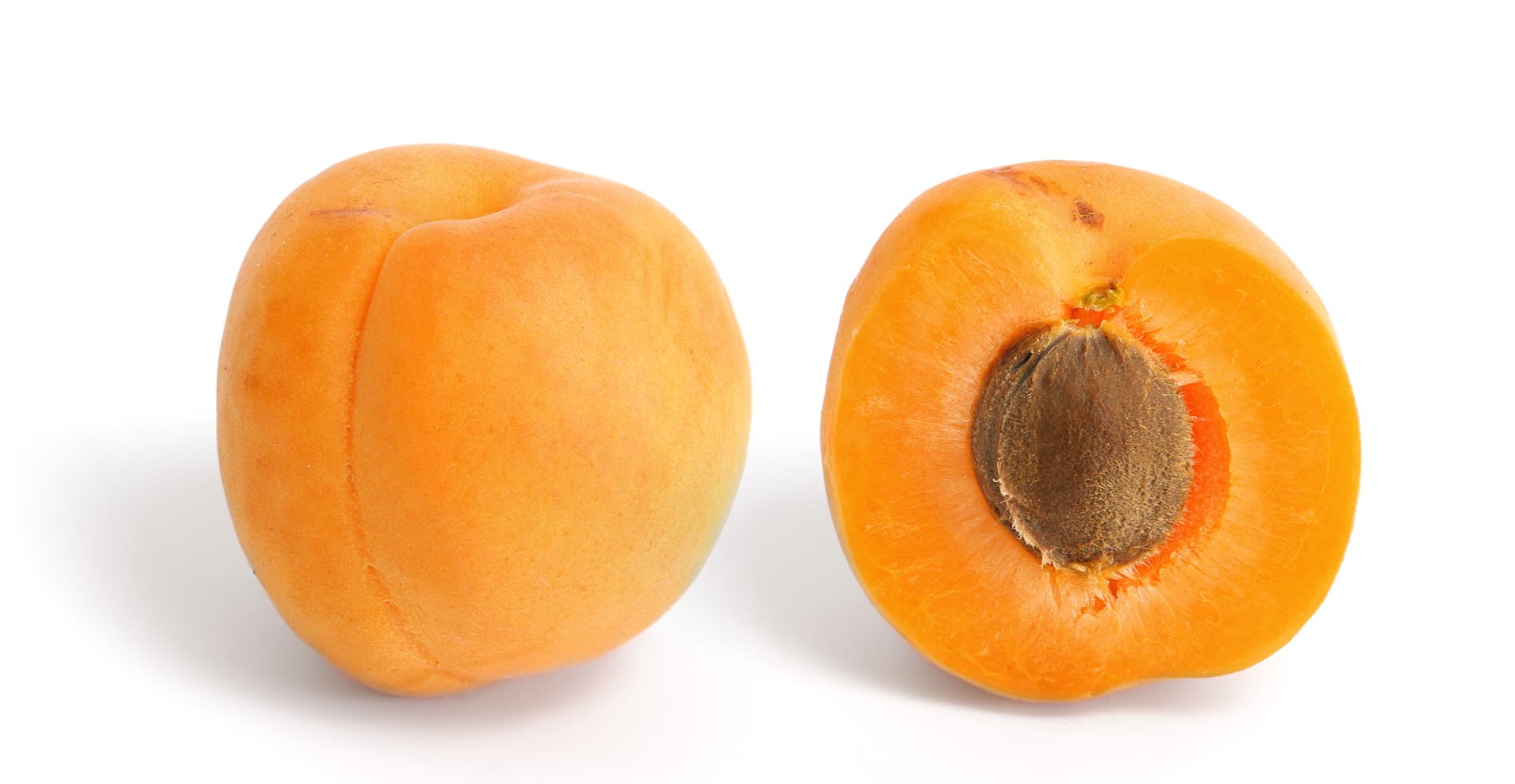 Apricot, canned halves with skin, light syrup pack, solids and liquid