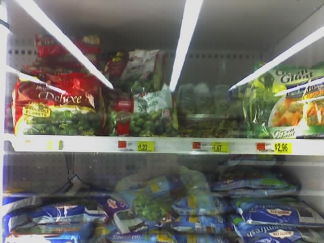 Frozen vegetables