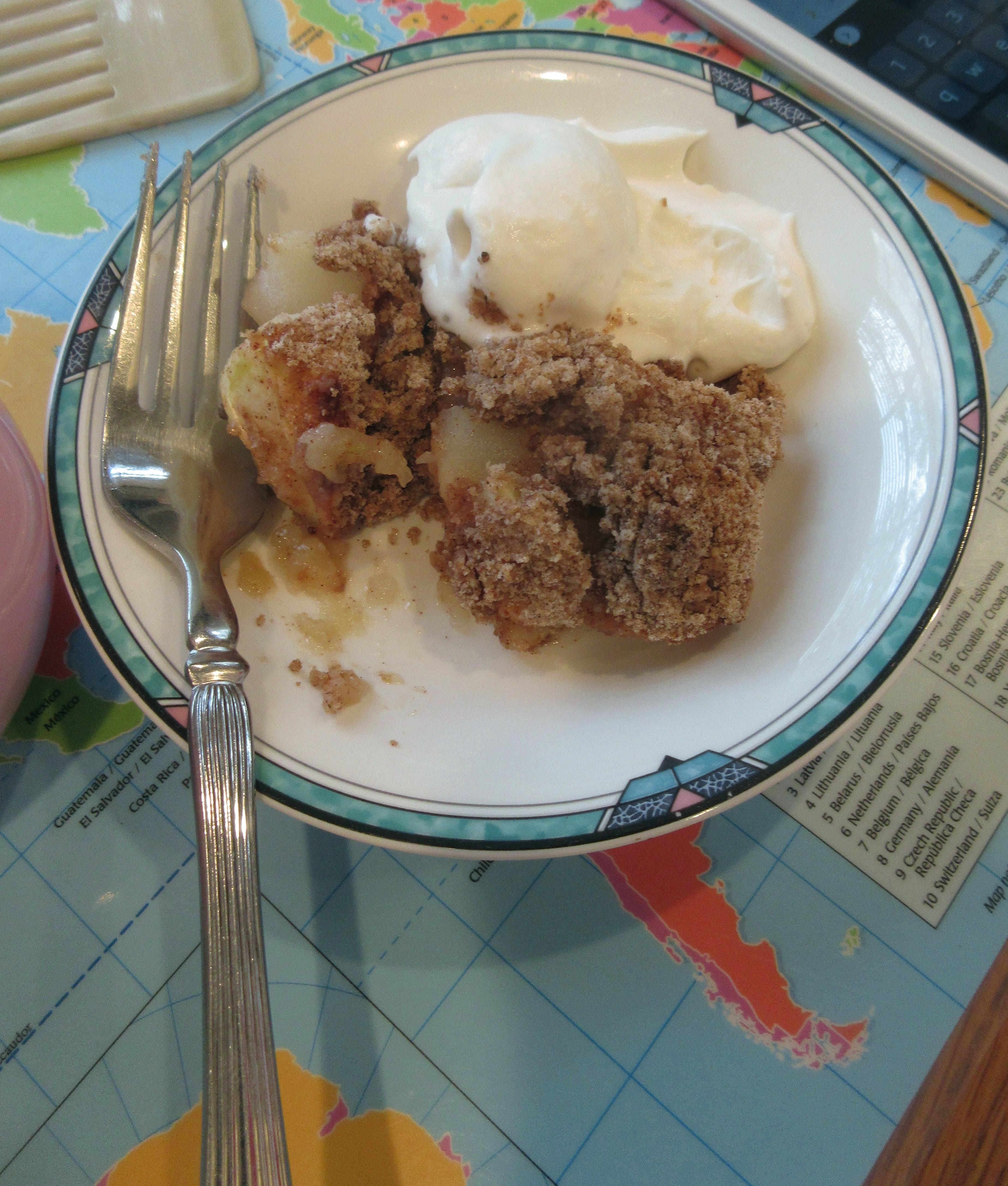 apple crumble